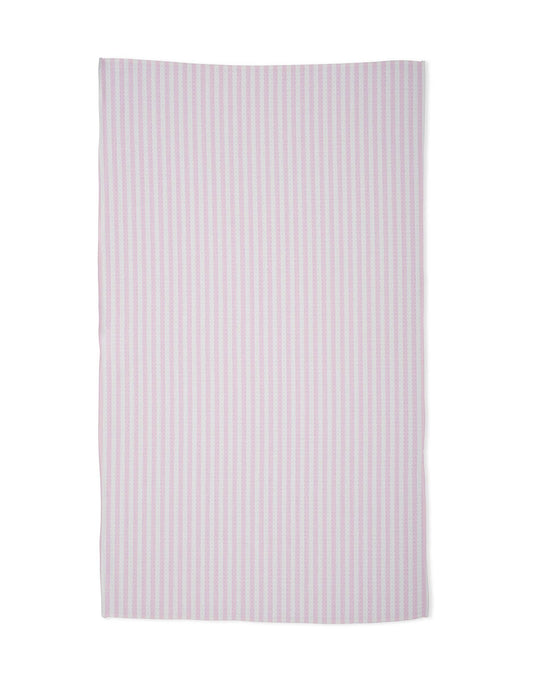 Geometry | Tea Towel | Summer Stripe Pink