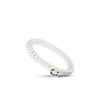 Teleties | Spiral Hair Coils | Small | Crystal Clear