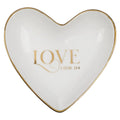Christian Art Gifts | Trinket Tray | Heart Love 1 Cor. 13:4