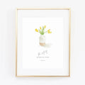 Emily Lex | Print | Tulips Psalm 46:10