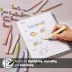 Mr. Pen | Aesthetic Highlighters, No Bleed | 10 Pack