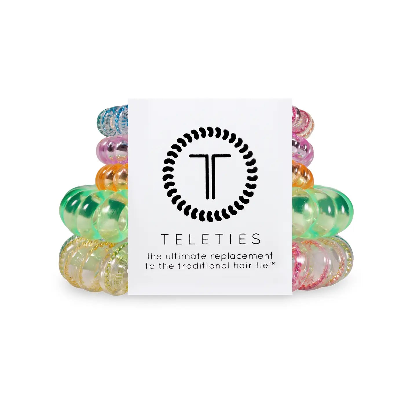 Teleties | Spiral Hair Coil | Mix Pack | Technicolor Dreams