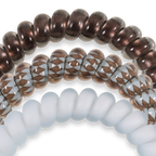 Teleties | Spiral Hair Coils | Small | Truly Taupe