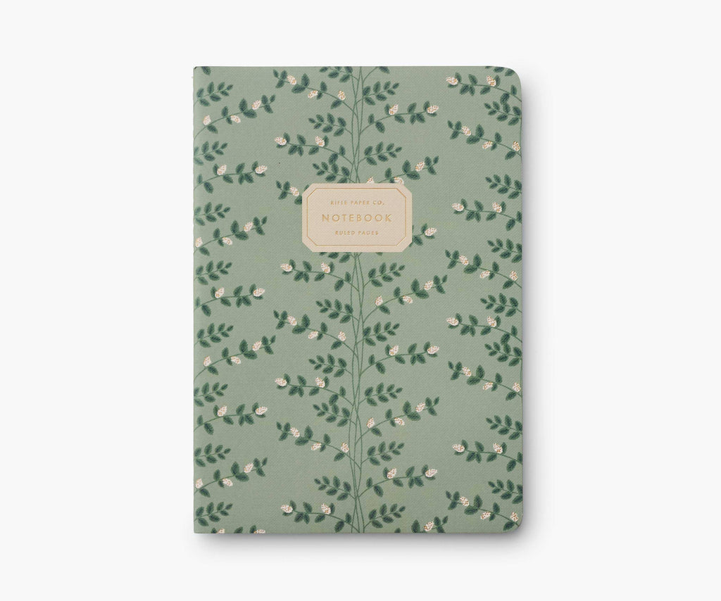 Rifle Paper Co. Assorted Set of 3 Dahlia Notebooks