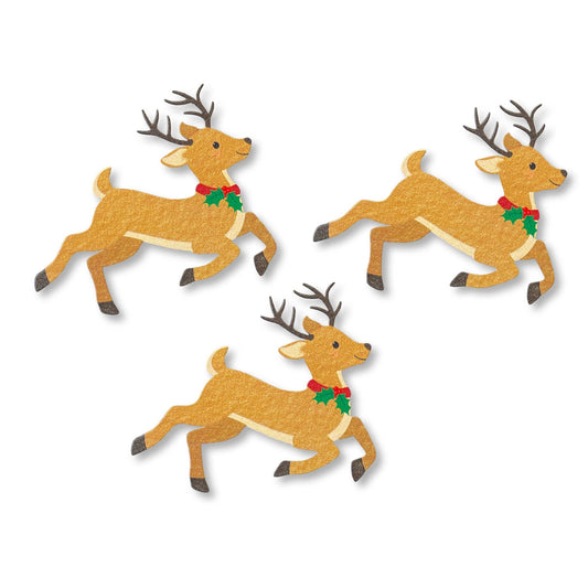 Roeda Studios Reindeer Magnet Set