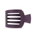 Teleties | Square Flat Hair Clip | Large | Burgundy Bliss