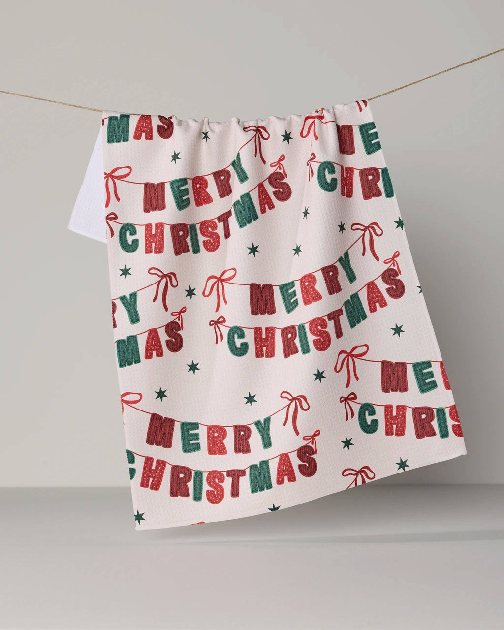 Geometry | Tea Towel | Christmas Banner