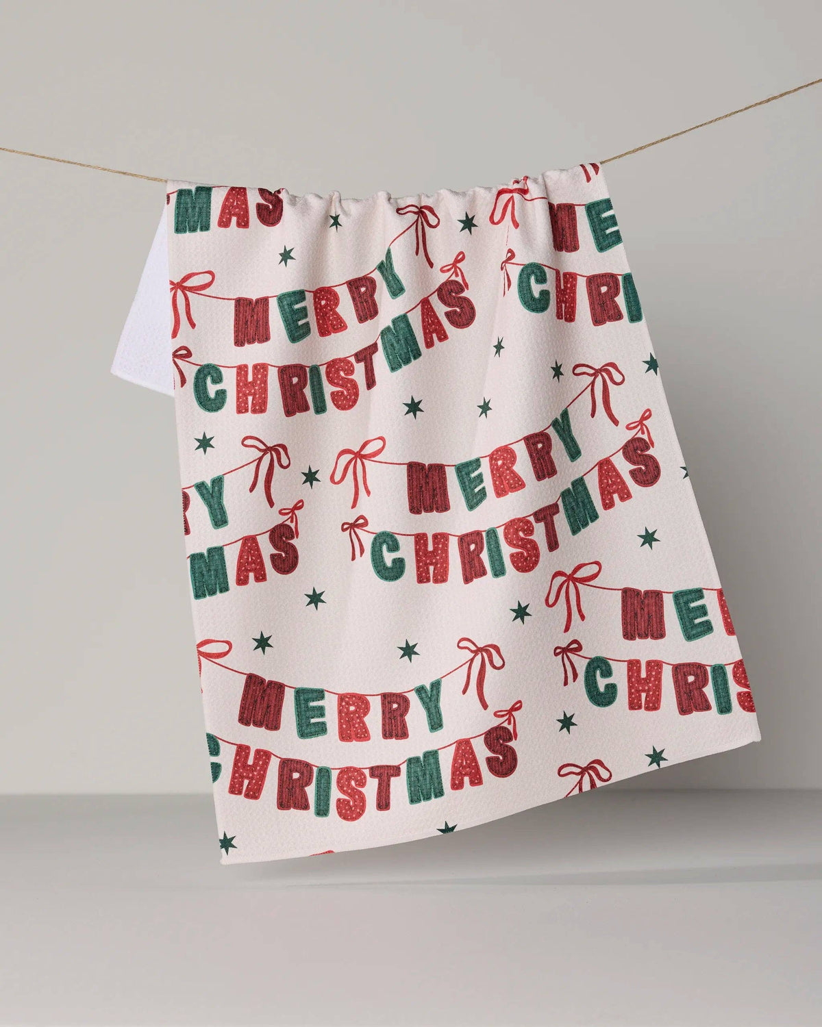 Geometry | Tea Towel | Christmas Banner