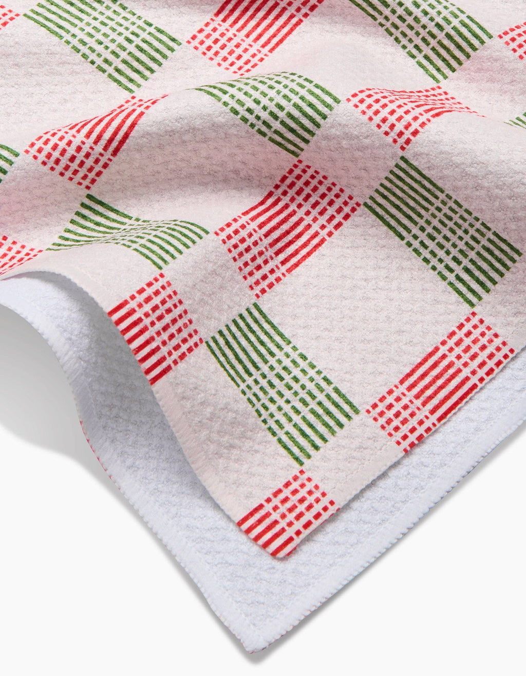 Geometry | Tea Towel | Be Merry Plaid