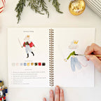 Emily Lex | Watercolor Workbook | Nutcracker
