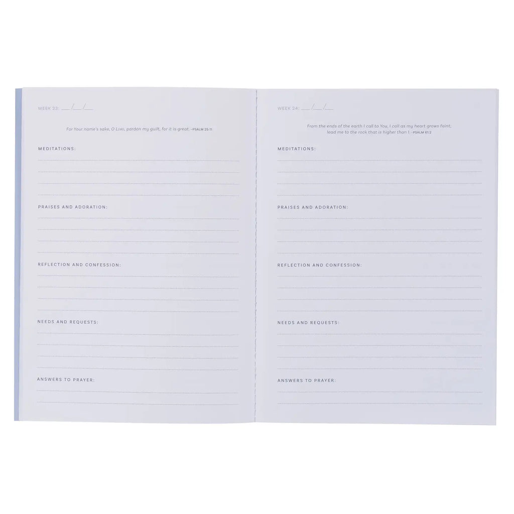 Christian Art Gifts | Notebook | My Prayer Companion, blue