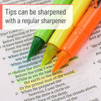 Mr. Pen | Bible Gel Highlighters No Bleed | 8 Pack Twist-Up