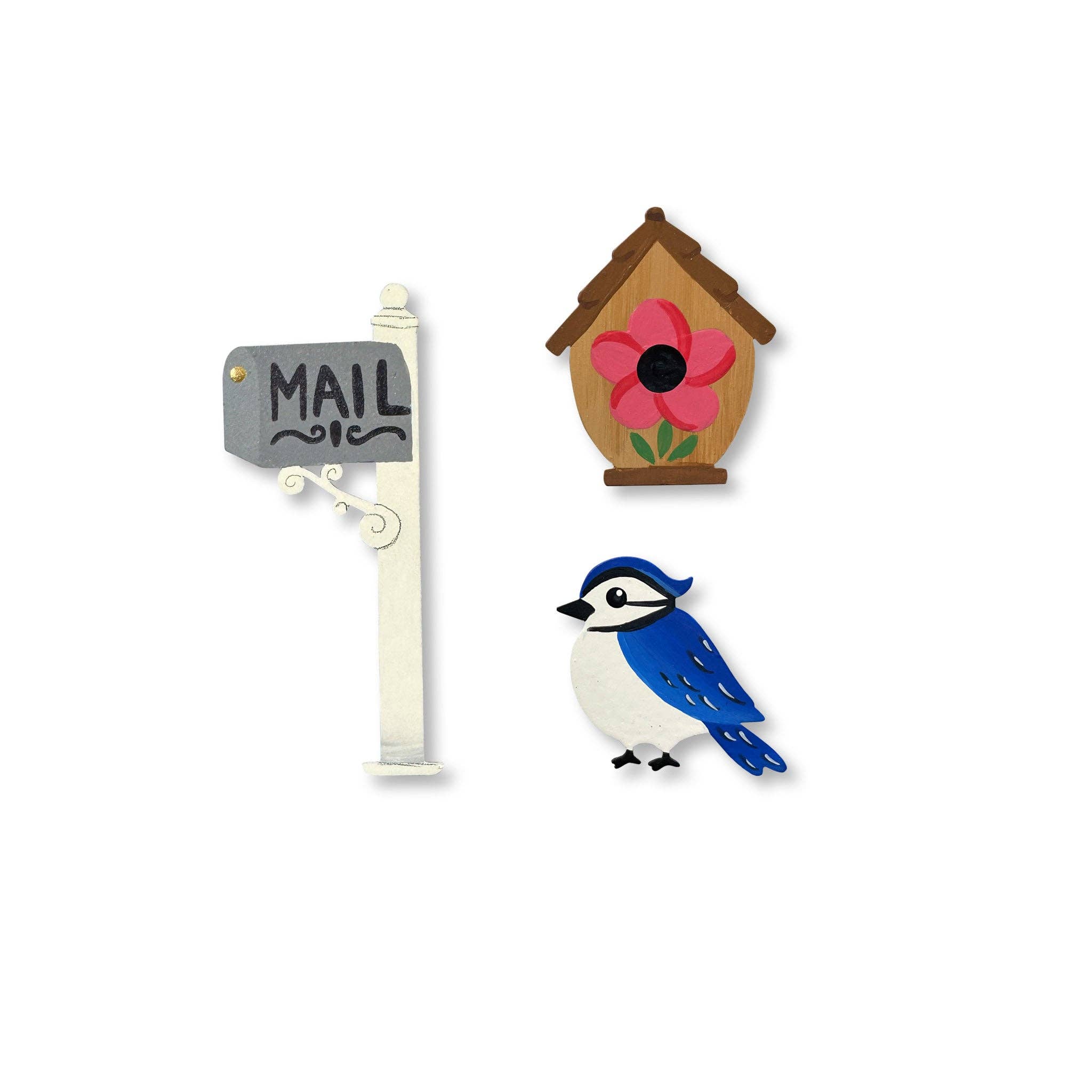 Roeda Studios | Magnet Set | Spring Mailbox