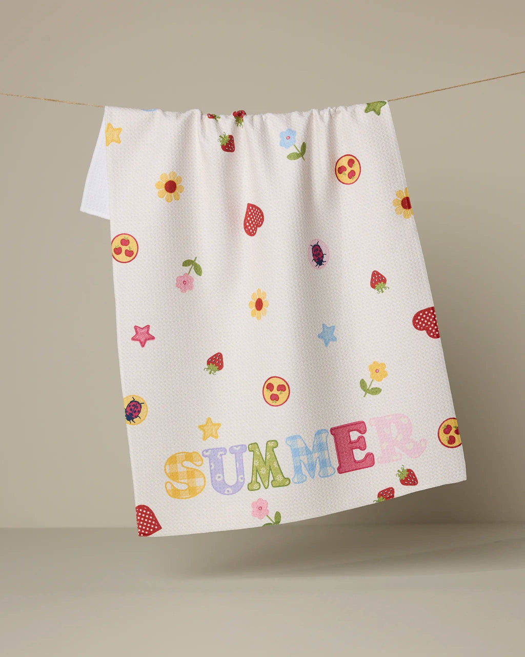 Geometry | Tea Towel | Summer Alphabet
