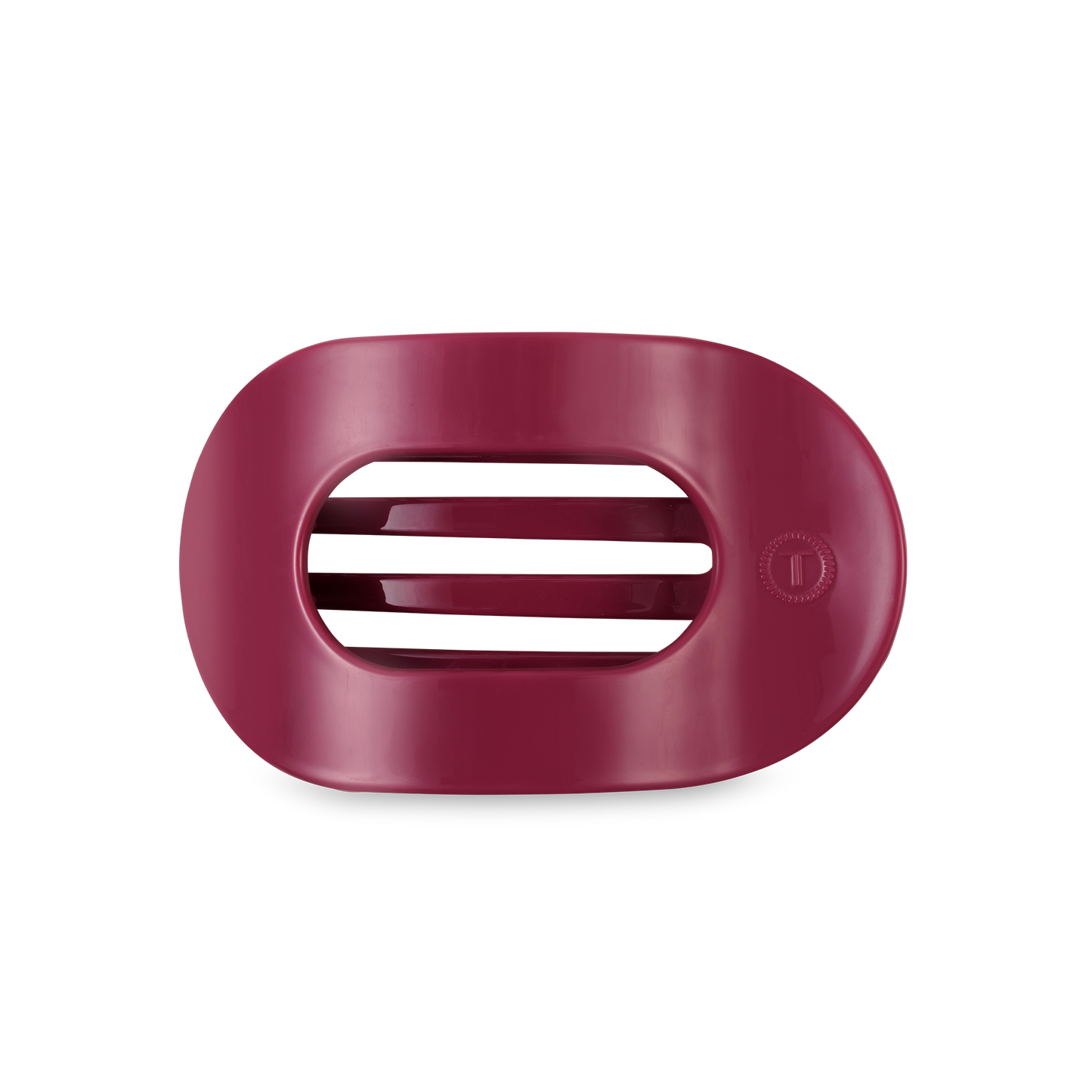 Teleties Flat Round Hair Clip | Medium | Wild Side