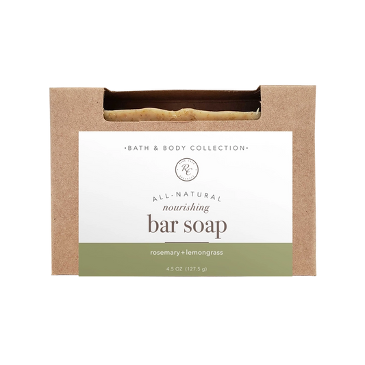 Rowe Casa Hand-Crafted Goat's Milk Bar Soap Rosemary + Lemongrass 4.5 oz