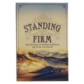 Christian Art Gifts | Devotional Standing Firm, Softcover