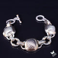 My Best Kept Jewelry | Bracelet | Textured Toggle Link