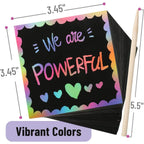 Mr. Pen | Scratch Art Set for Kids | 125 Pieces