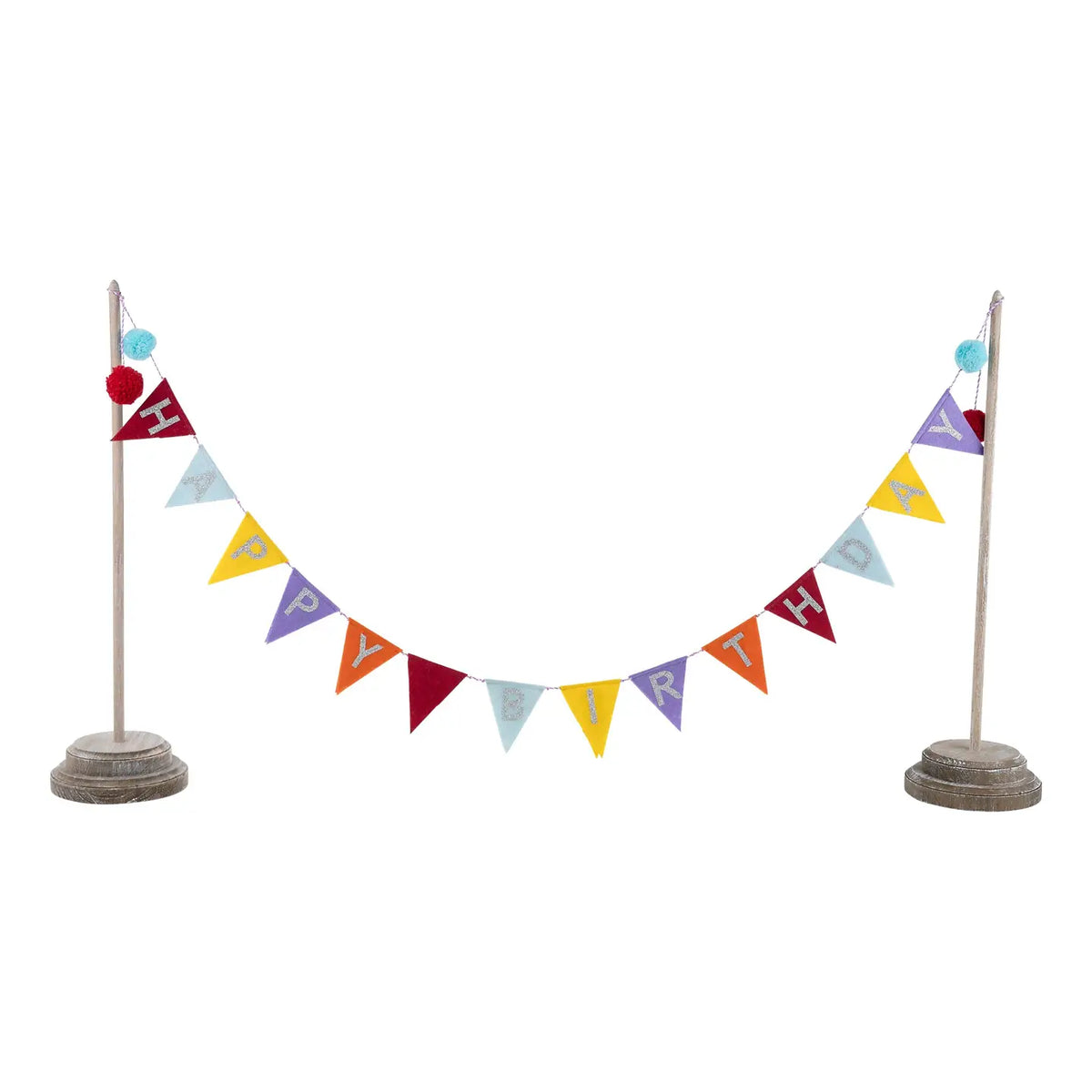 Glory Haus | Pom Pom Banner | Happy Birthday