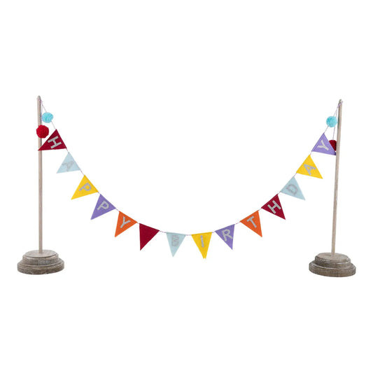 Glory Haus | Pom Pom Banner | Happy Birthday