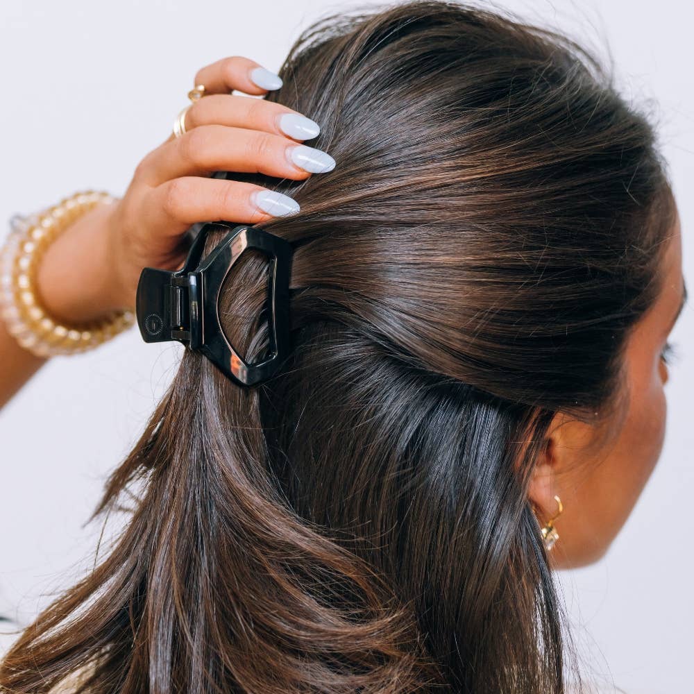 Open Hair Clip | Jet Black | Petite