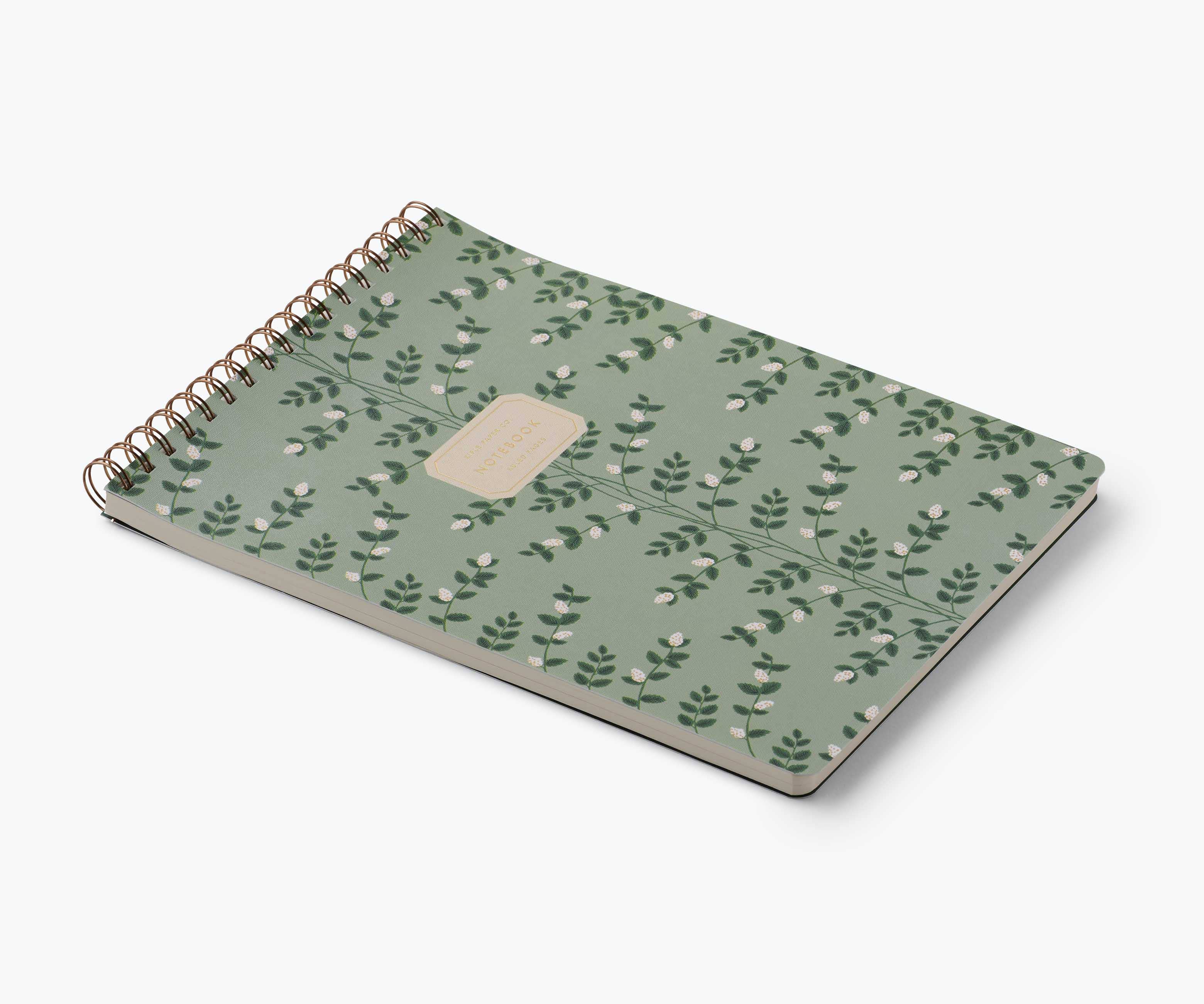 Rifle Paper Co | Climbing Vines Large Top Spiral Notebook