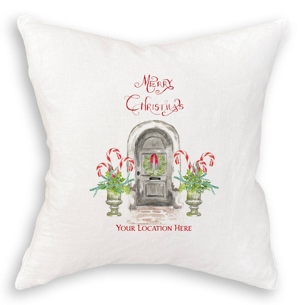 French Graffiti Merry Christmas Paducah Tea Towel