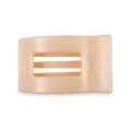 Flat Rectangle Hair Clip | Medium | Almond Beige