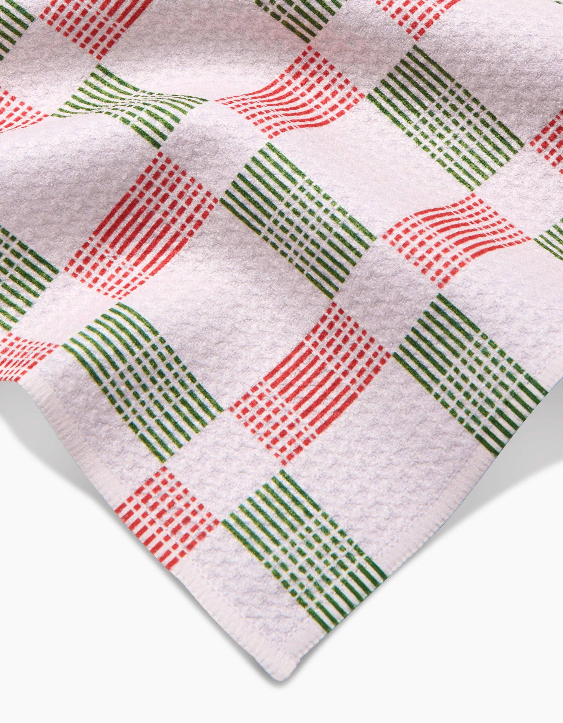 Geometry | Bar Towel | Be Merry Plaid