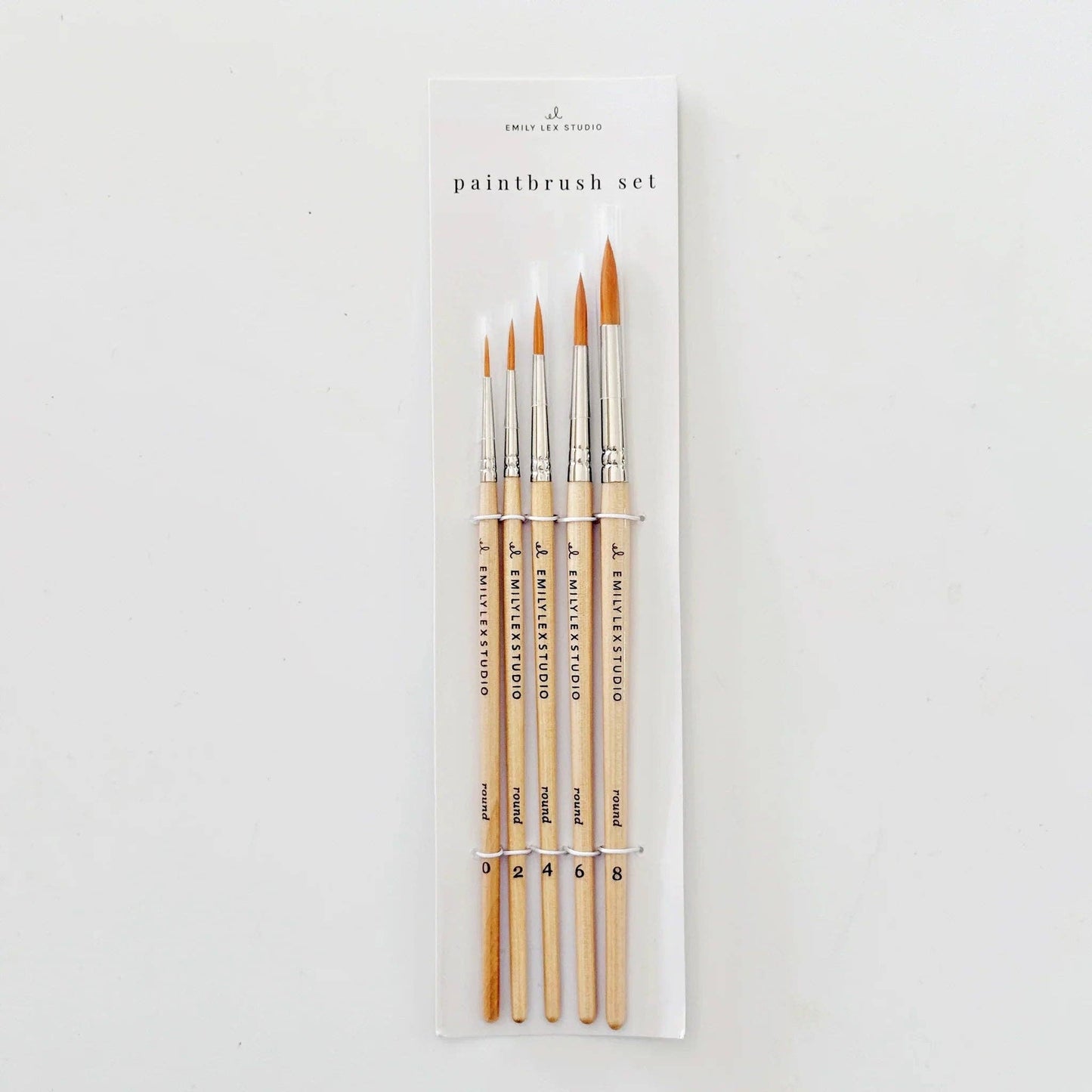 Emily Lex | Watercolor Paintbrush Set