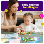 Dan & Darci | Dot Sticker Art Book for Kids