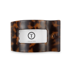 Flat Rectangle Hair Clip | Medium | Tortoise