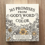 Christian Art Gifts | 365 Promises God's Word in Color | Coloring Devotional