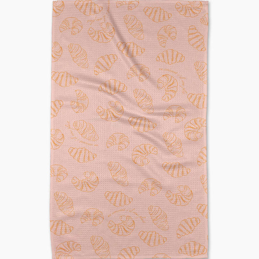 Geometry Croissant Crush Tea Towel