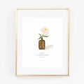 Emily Lex | Print | Peony Matthew 19:26