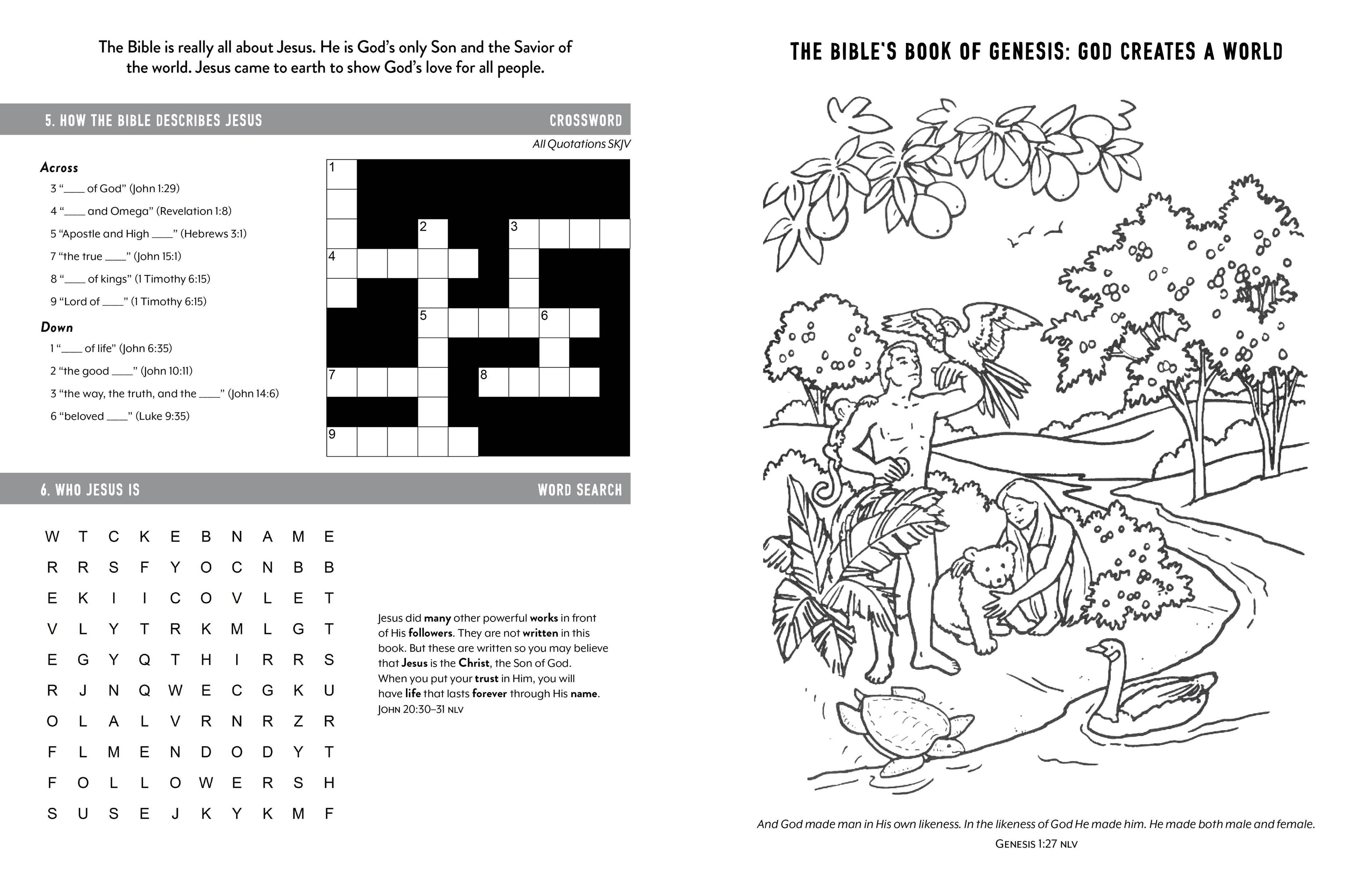 Barbour | Know Your Bible | Activity Book for Kids