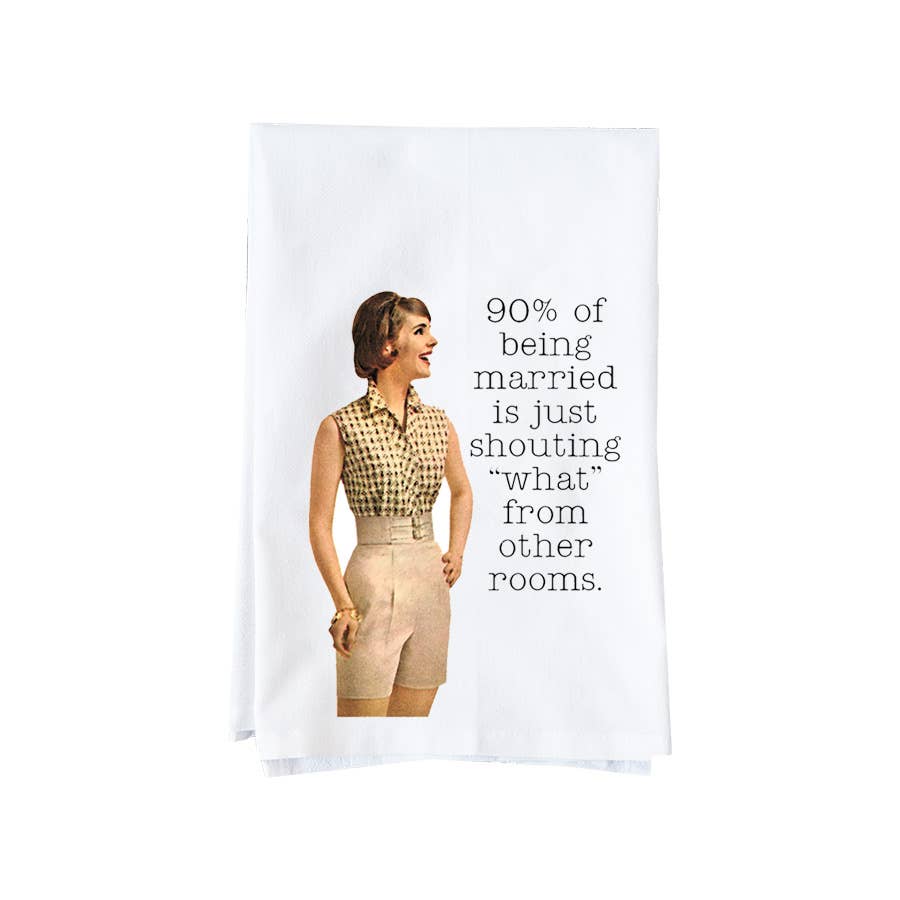 Knollwood Lane | Kitchen Towel | 90% Of Being Married