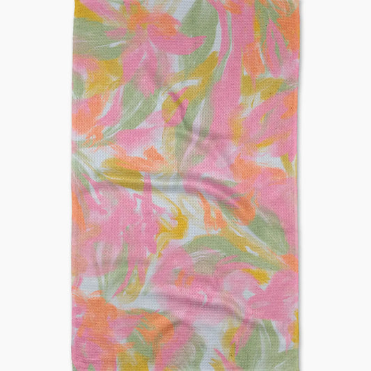 Geometry Heat Wave Tea Towel