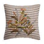 Harvest Pheasant Embroidered Pillow