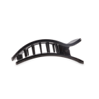 Flat Rectangle Hair Clip | Medium | Jet Black