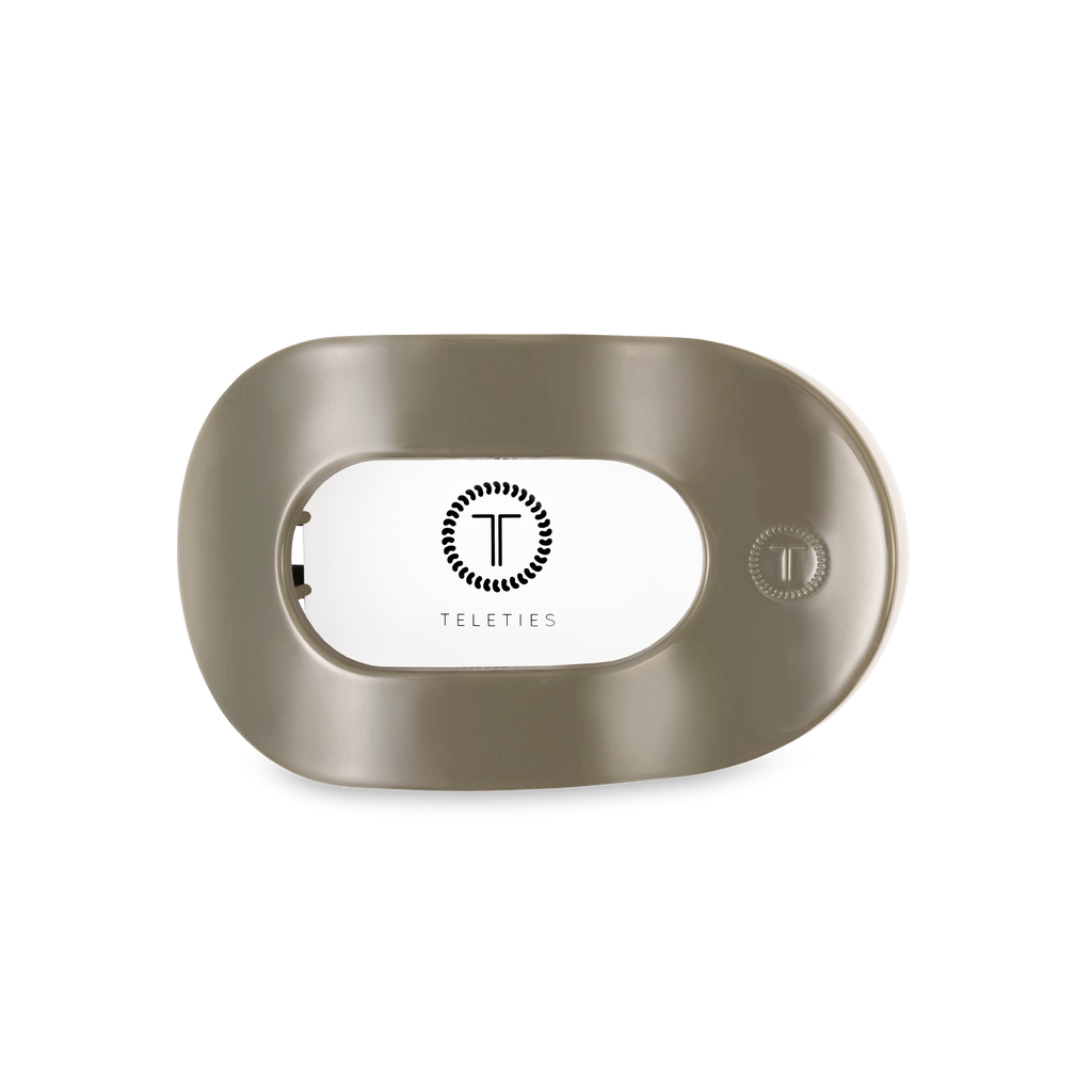 Teleties | Flat Round Hair Clip | Medium | Sage it Ain't So
