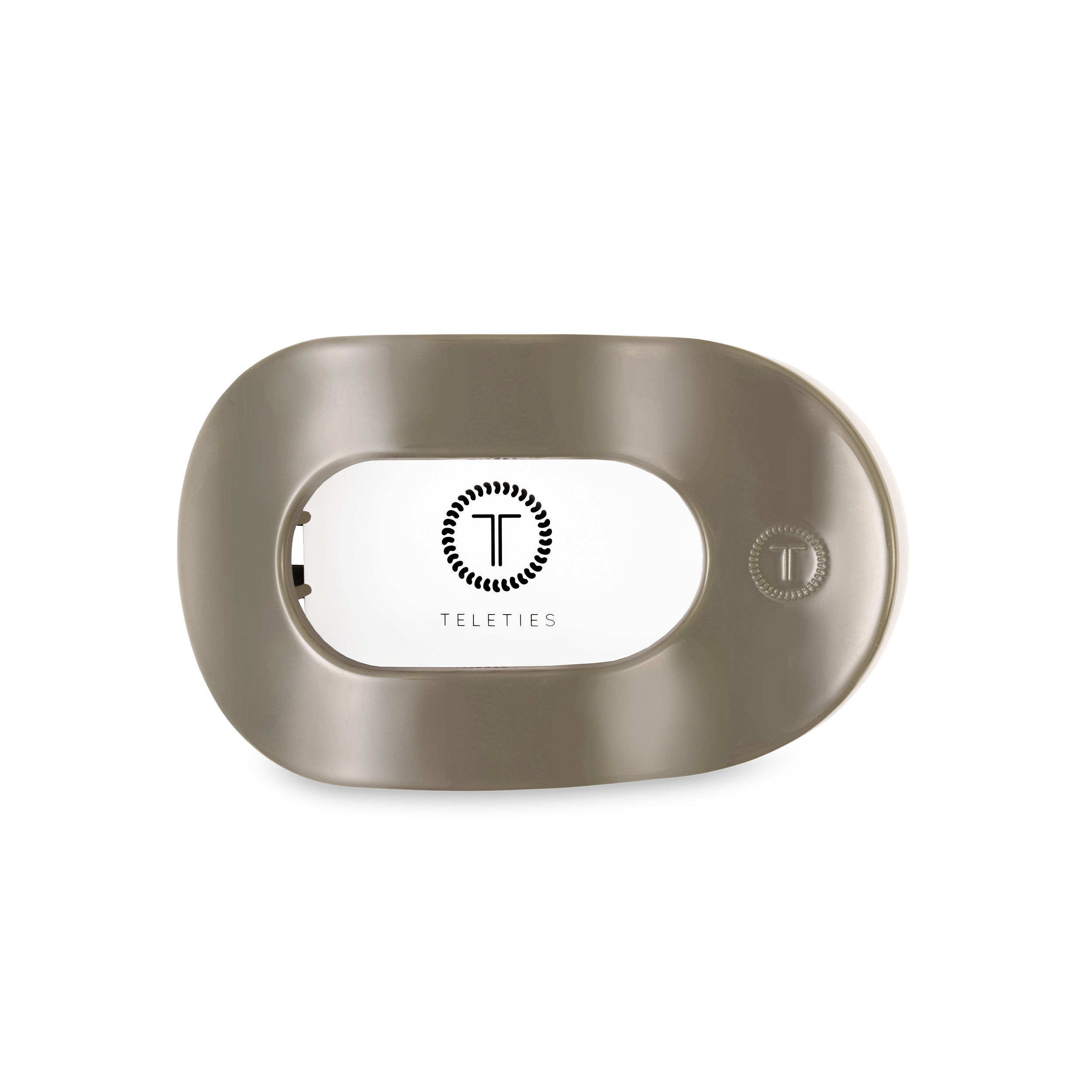 Teleties | Flat Round Hair Clip | Medium | Sage it Ain't So
