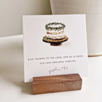 Emily Lex Wood Card Holder