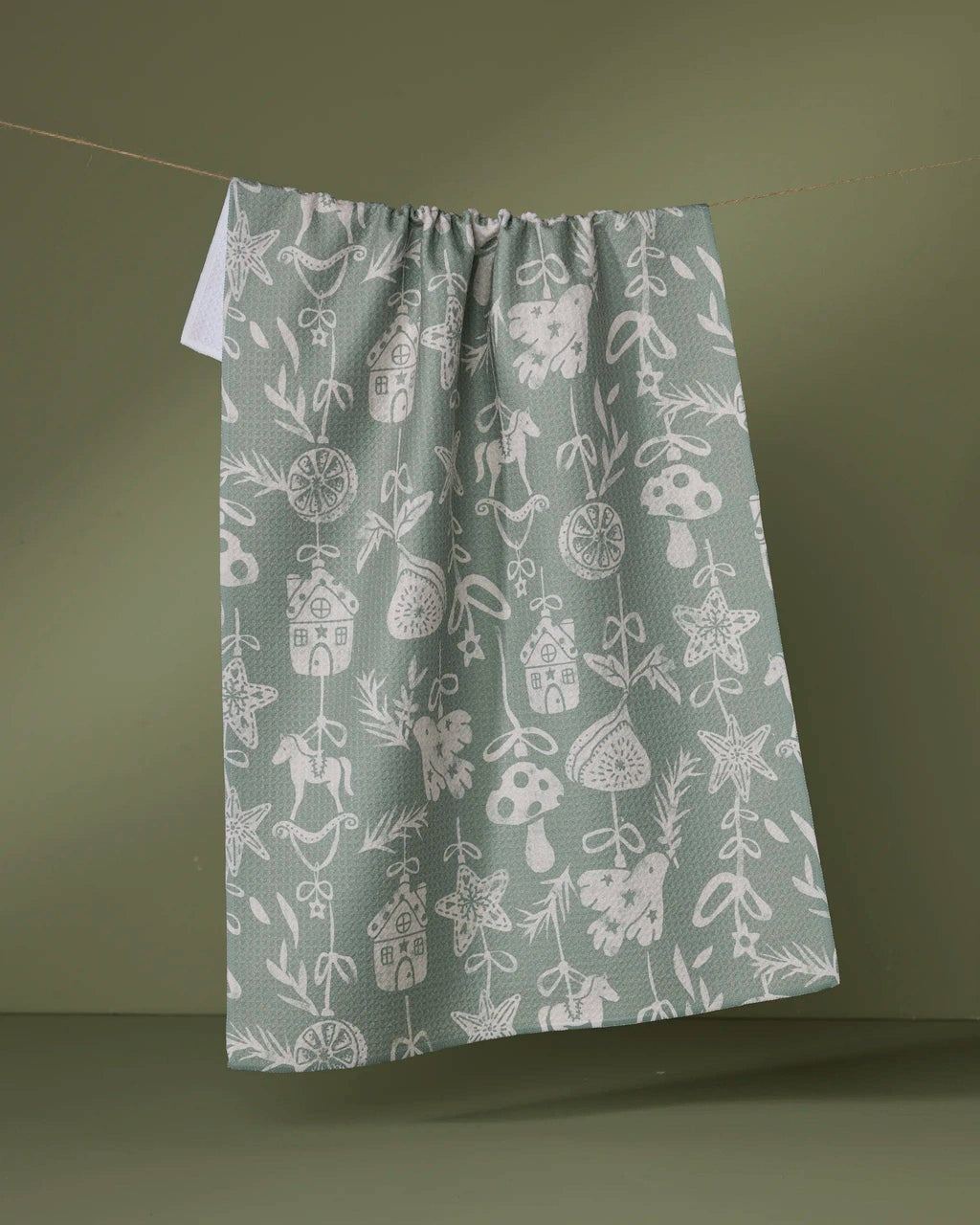 Geometry | Tea Towel | Cozy Ornaments