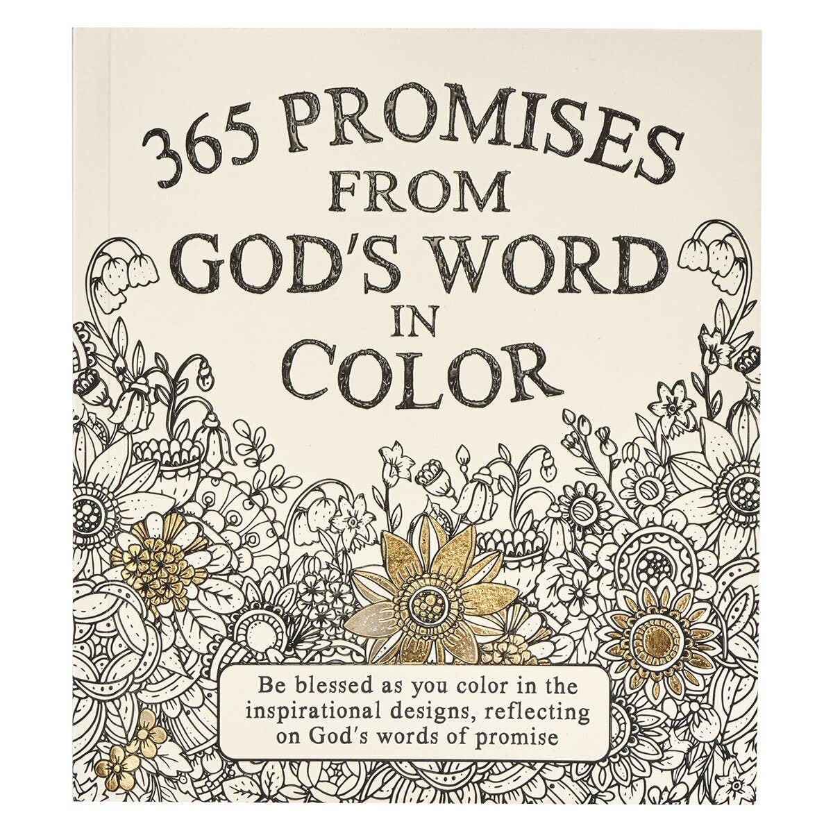 Christian Art Gifts | 365 Promises God's Word in Color | Coloring Devotional
