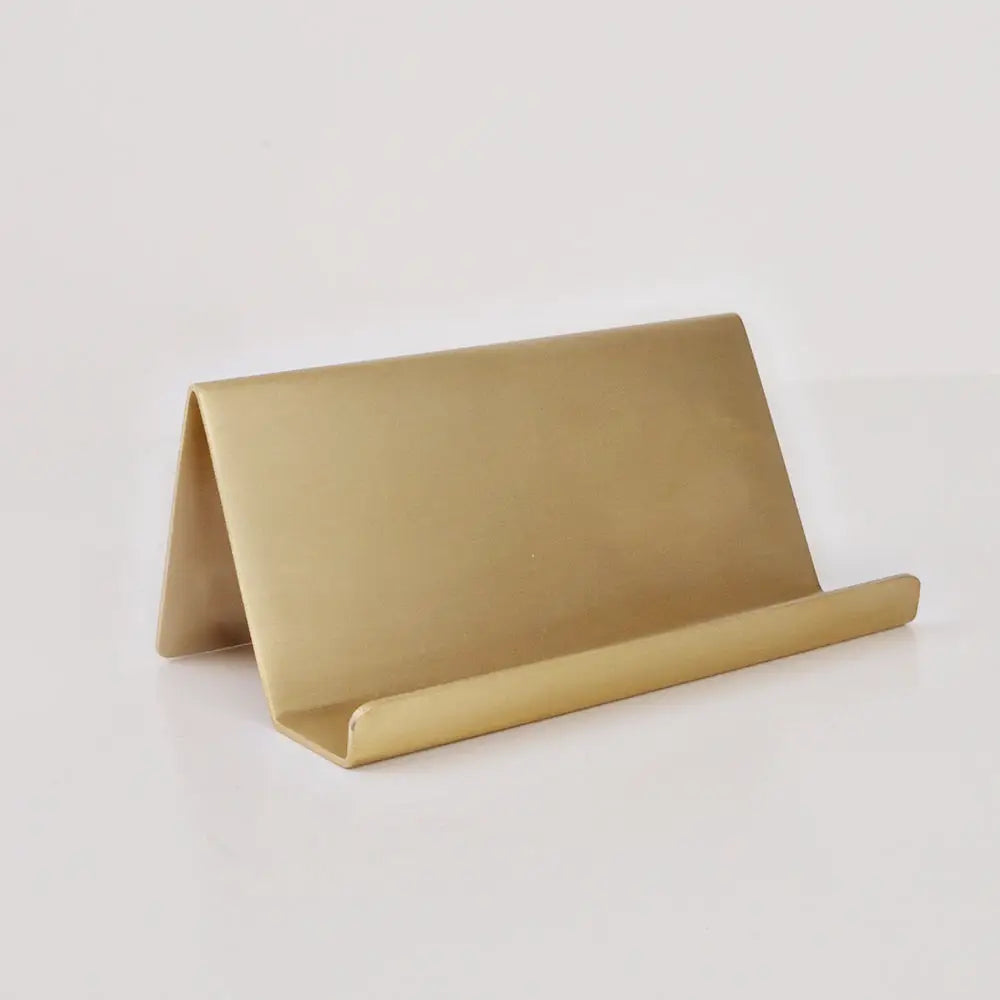 Emily Lex | Brass Card Holder