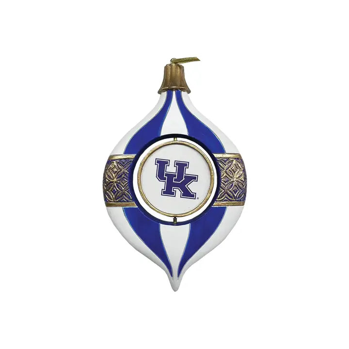 Santa's Workshop 5.5" Kentucky Spinning Bulb Ornament