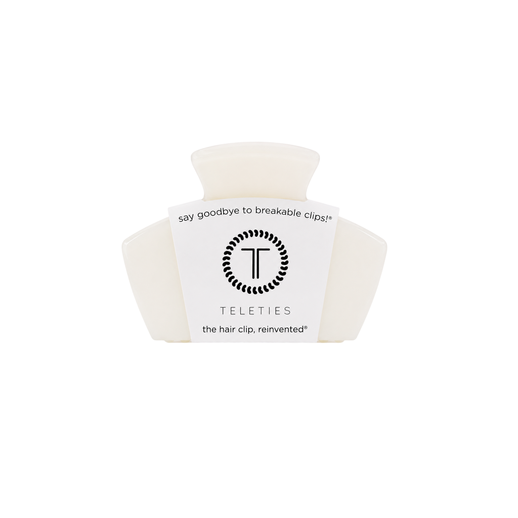 Classic Claw Clip | Coconut White | Petite