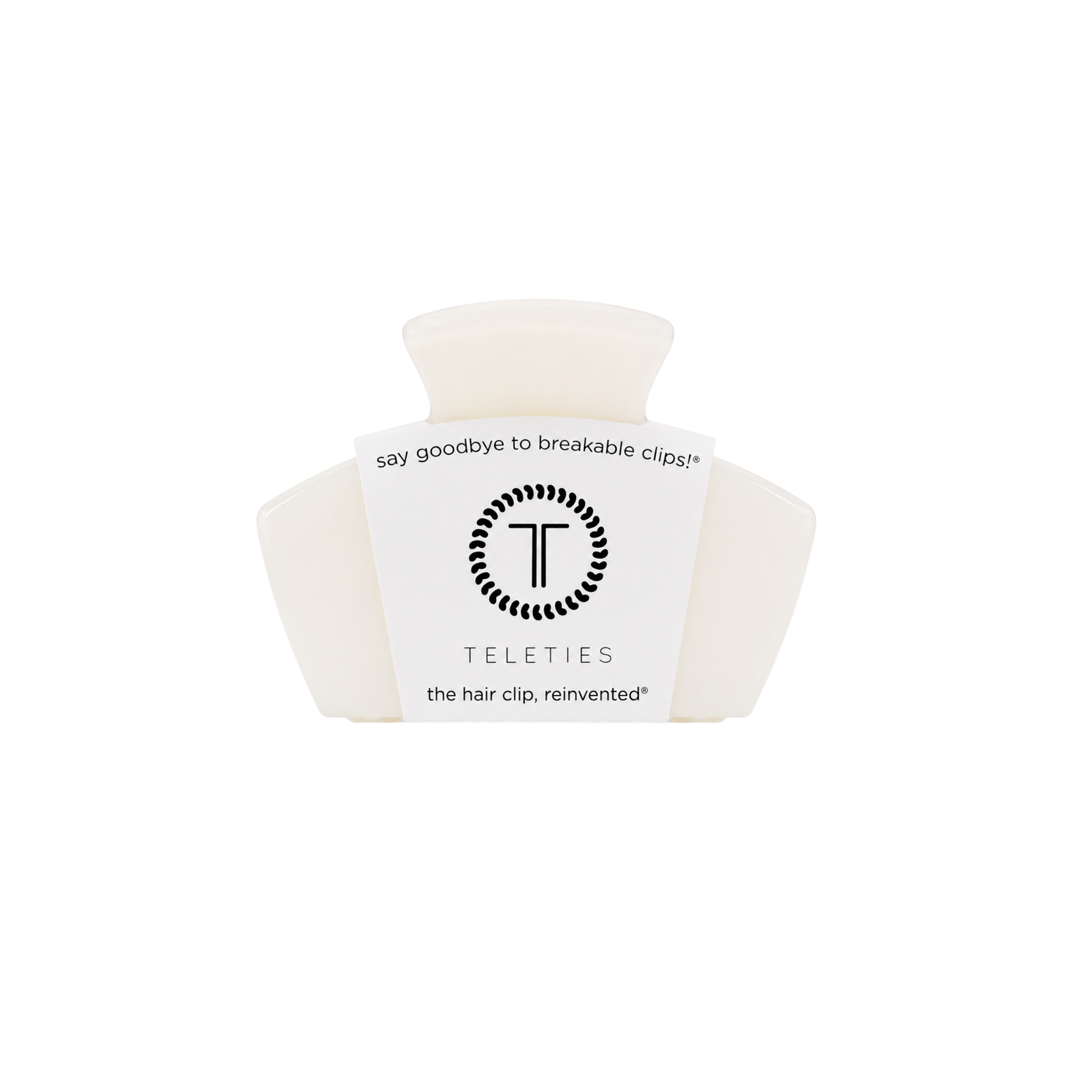 Classic Claw Clip | Coconut White | Petite